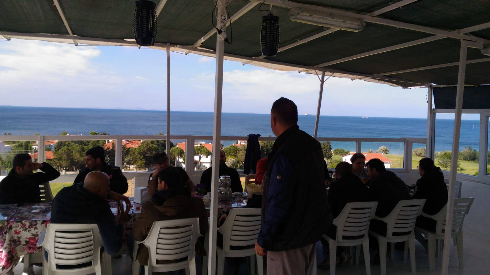 Seddülbahir Pansiyon Konaklama Terasımız