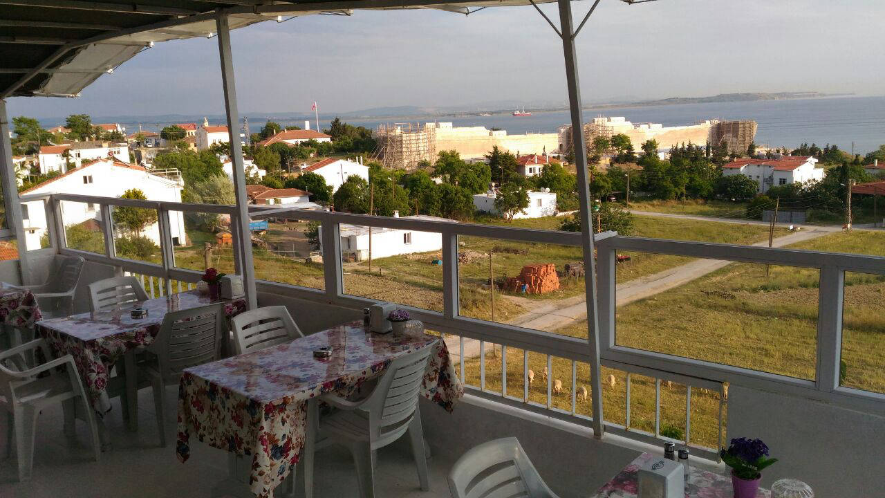 Seddülbahir Pansiyon Konaklama Terasımız